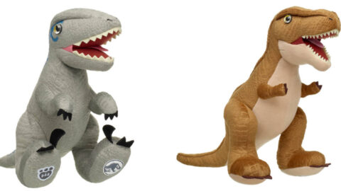 Build-A-Bear Releases New Jurassic World Dinosaurs Including Blue’s Baby