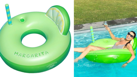 You Can Get An Inflatable Margarita Pool Float and I Need It In My Life