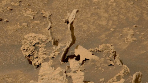 The Mars Rover Has Captured Pictures Of Spiky Formations On Mars and They Are Wicked Cool