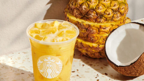 Starbucks Just Added Two New Tropical Drinks Inspired by Pineapple to Their Menu and I’m On My Way