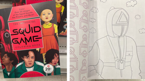 You Can Get A Squid Game Coloring Book, Because Why Not?