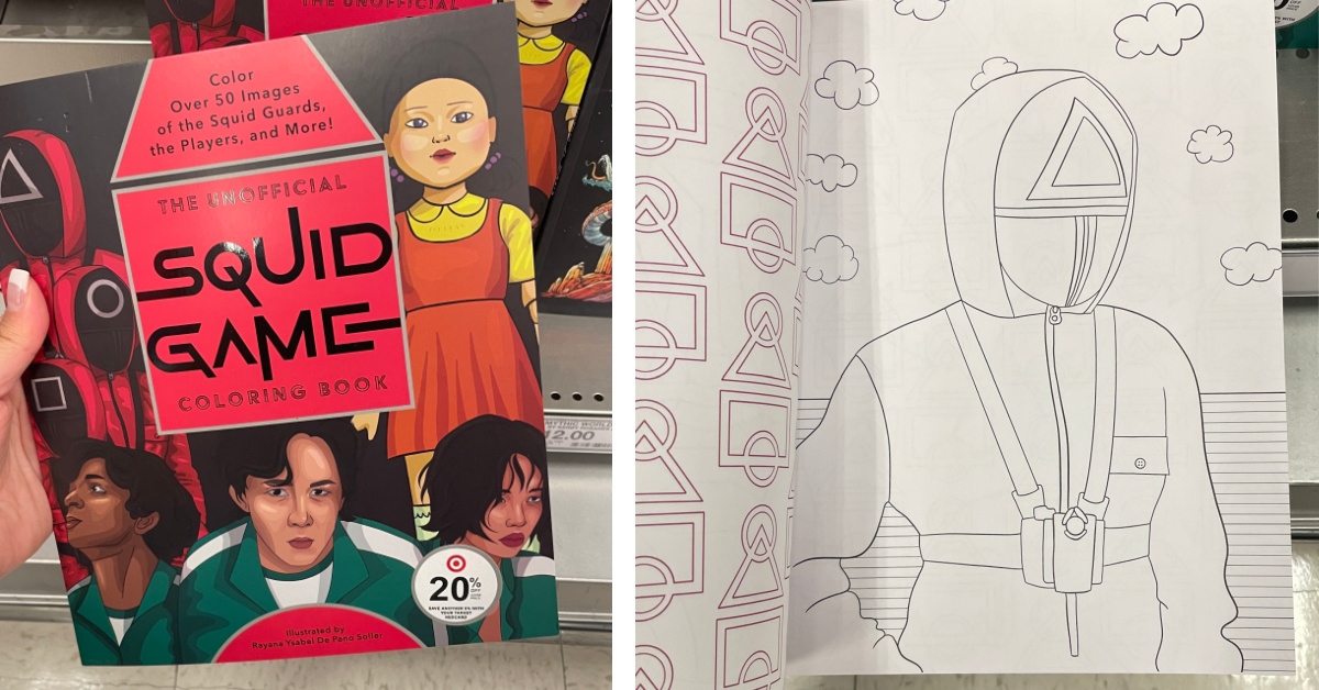 You Can Get A Squid Game Coloring Book, Because Why Not?
