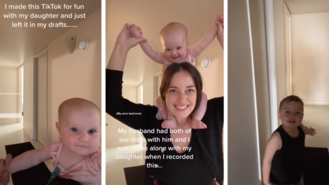 This Mom Accidentally Filmed A Strange Shadow Under Her Son’s Bed And I Would Move