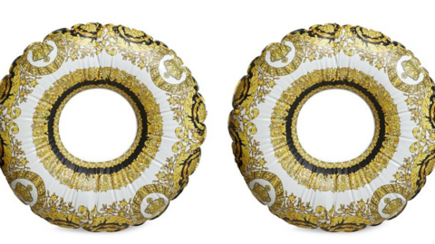 A Versace Pool Float Exists That is So Fancy, It Has to Be Dry Cleaned