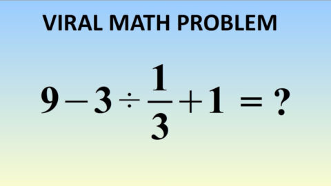Nobody Can Solve This Viral Math Problem – Can You?
