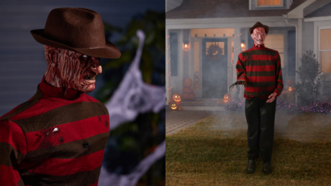 Lowe’s is Selling A 6-Foot Tall Animatronic Freddy Krueger That’ll Make Your House Look Like A Nightmare