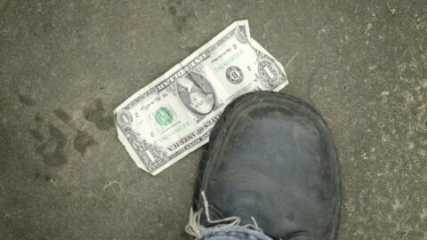If You See Folded Money On The Ground, Think Twice Before Picking It Up. Here’s Why.
