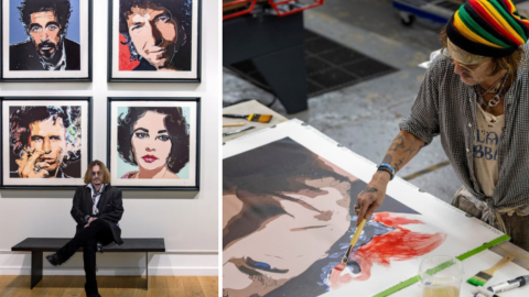 Johnny Depp’s Debut Art Collection Sold Out in Just Hours For Nearly $4 Million