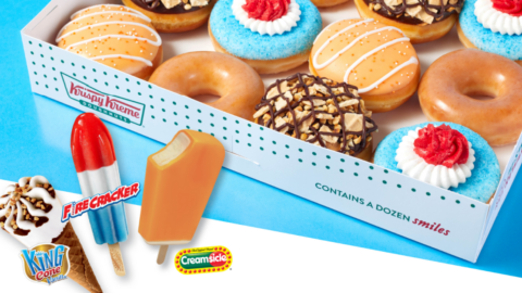 Krispy Kreme Just Released Ice Cream Truck Inspired Doughnuts For Summer and I’m On My Way