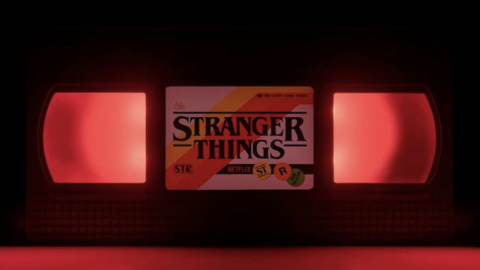 You Can Get A VHS Tape of ‘Stranger Things’ That Acts Like a Lamp For Your Room
