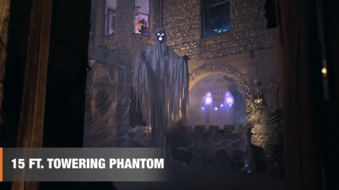 Home Depot is Selling A 15-Foot Phantom You Can Put in Your Yard for Halloween
