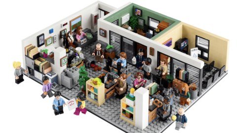 The Office LEGO Set is Here and It Even Comes with A Tiny Stapler In Jello