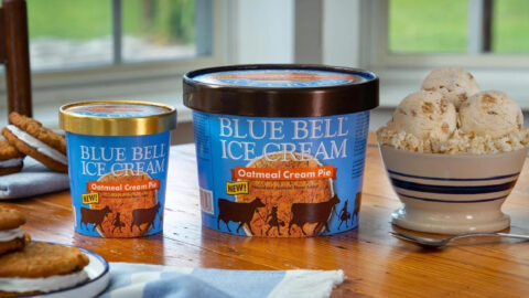 Blue Bell Now Serves Oatmeal Cream Pie Ice Cream and It’s A Sweet Dream Come True
