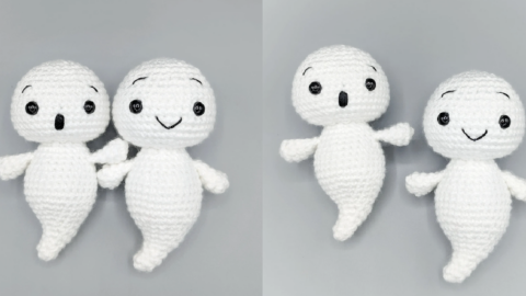 You Can Crochet The Cutest Baby Ghost Just in Time for Halloween