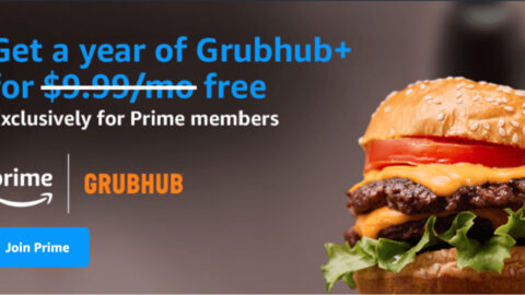 Amazon Prime Members Can Now Get A Free 1-Year GrubHub Membership. Here’s How.