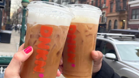 Wednesday is Free Iced Coffee Day at Dunkin’