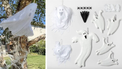 Target is Selling A $20 Ghost Scene Kit That Will Make Your Yard BOO-tiful for Halloween