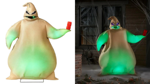 You Can Get a Life-Sized Animatronic Oogie Boogie That Glows Green and I Can’t Believe My Eyes