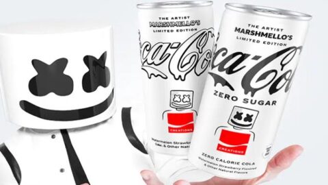 Coca-Cola Partnered with Marshmello to Release A Strawberry and Watermelon Flavored Coke