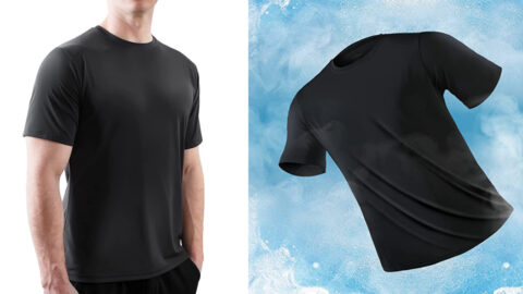 This Cooling Shirt Pulls Heat Away from Your Body So You Stay Cool All Day
