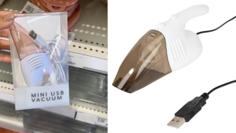 Target Is Selling A Mini USB Vacuum That Actually Sucks Things Up