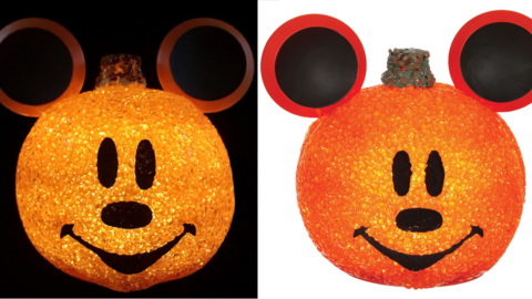 This Mickey Mouse Pumpkin Light Will Bring A Little Magic to Halloween