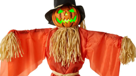 Home Depot is Selling A 5-Foot Animatronic Scarecrow That Will Keep the Monsters Away on Halloween Night 