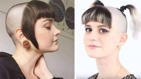 Half-Shaved Heads Are The New Trend And I Think I’ll Sit This One Out