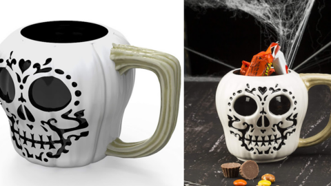 You Can Get The Cutest Sugar Skull Mug Just In Time For Halloween