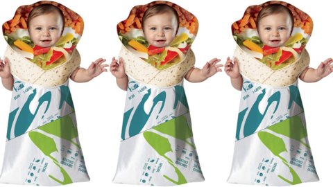 You Can Get A Taco Bell 7-Layer Burrito Halloween Costume For Your Baby and It Is The Cutest
