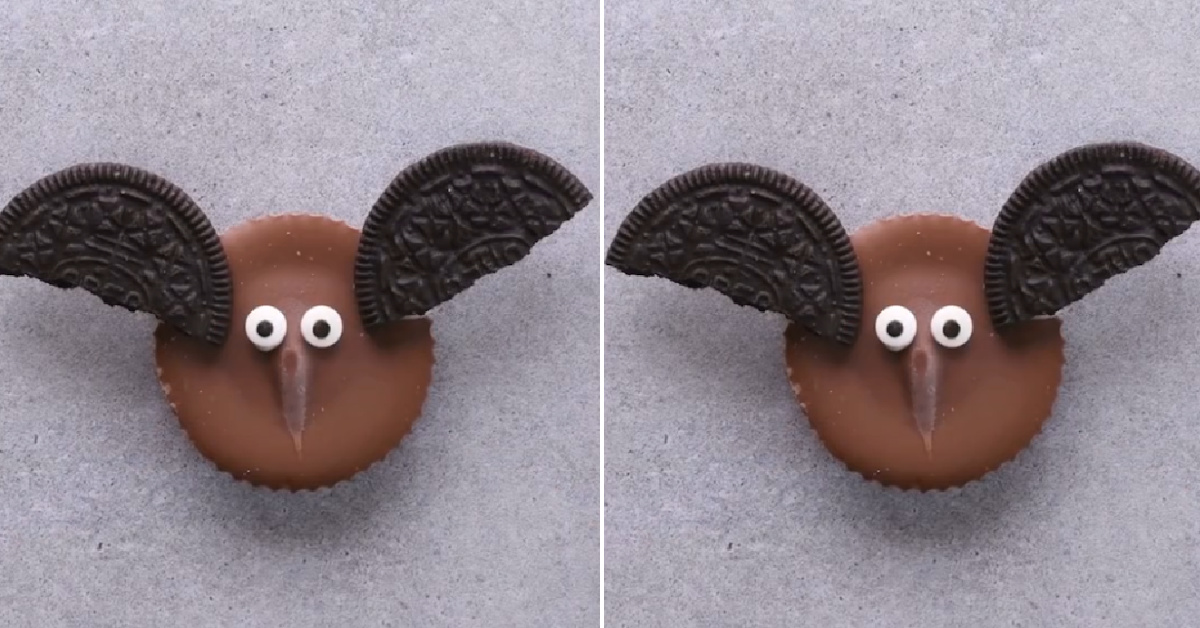 These 3-Ingredient Oreo Cookie Bats Are Exactly What Your Halloween Needs