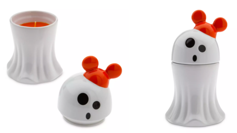 Disney is Selling A Mickey Mouse Ghost Candle That’ll Bring All The Magical Vibes to Your Halloween Decor