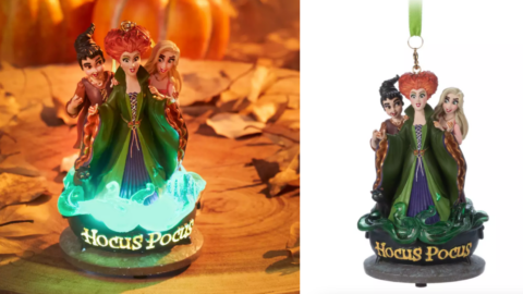 Disney is Selling A ‘Hocus Pocus’ Ornament That Lights Up And Plays Creepy Sounds