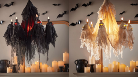 Sam’s Club is Selling A Pre-Lit Halloween Chandelier That Is Creepy Cool