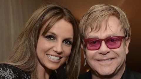 Elton John Released A Snippet of The New Song He Recorded with Britney Spears and It Is Fire