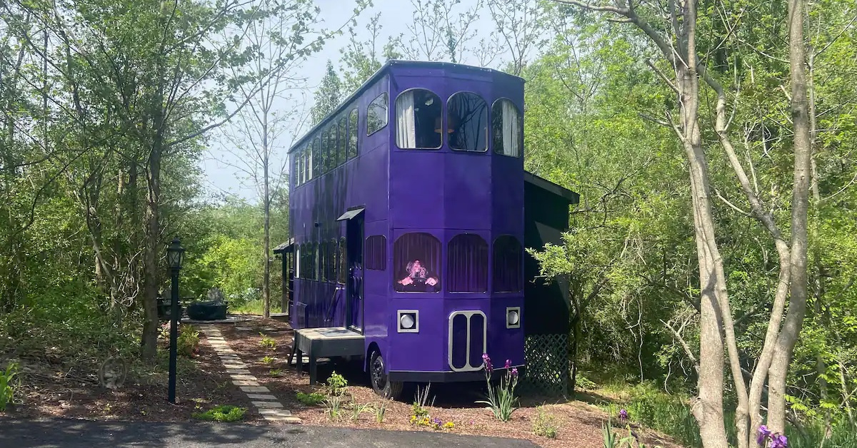 You Can Now Stay Overnight in The Knight Bus from Harry Potter and My Bags Are Already Packed