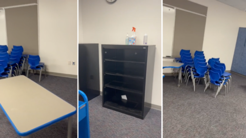 This Kindergarten Teacher Shares a Heartbreaking Video of Her Bare Classroom