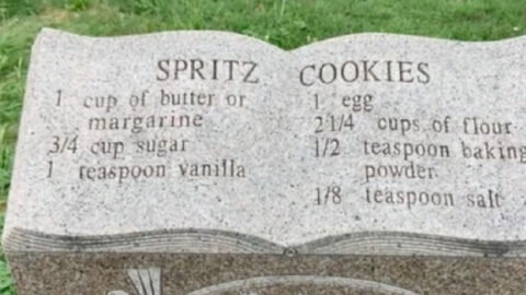 People Are Obsessed With This Woman Who Finds And Makes Recipes She Finds On Gravestones