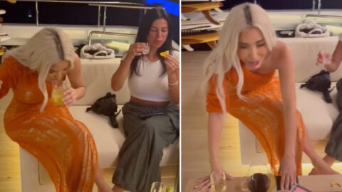 Kim Kardashian Takes Tequila Shots Like Everyone Else And It’s Hilarious