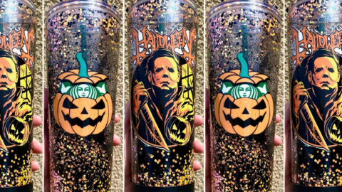 You Can Get A Michael Myers Starbucks Snow Globe Tumbler And It’s Wicked Cool