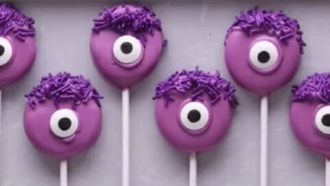These 4-Ingredient Monster Candy Cookies Are The Perfect Spooky Treat For Halloween