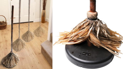 This Enchanted Witch’s Broom Moves Around Your House By Itself Just Like Magic