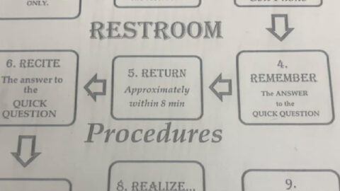 Reddit Is Going Crazy Over This Teacher’s Strict Bathroom Policy And I Don’t Know How To Feel