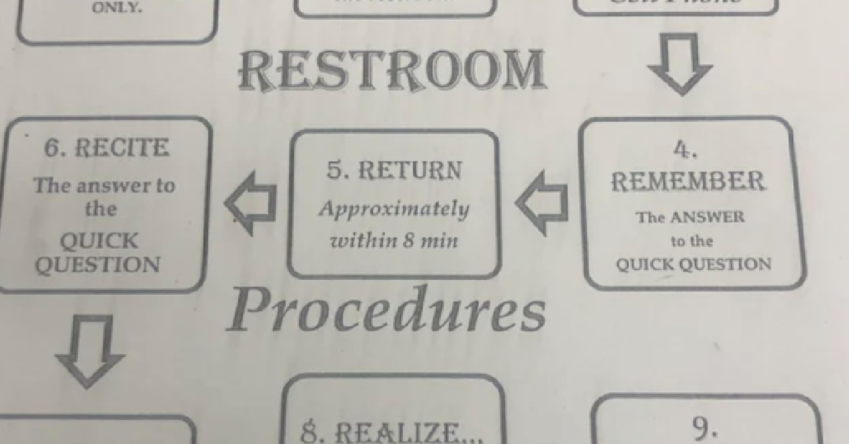 Reddit Is Going Crazy Over This Teacher’s Strict Bathroom Policy And I Don’t Know How To Feel