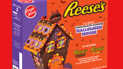This Reese’s Chocolate Halloween House Kit Is Everything You Need to Sweeten Up Spooky Season