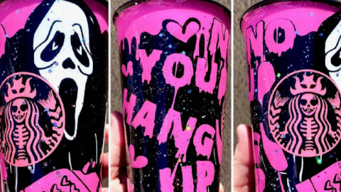 This ‘Scream’ Cold Tumbler Is Going To Be Your Go To Cup This Halloween