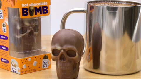 You Can Get Skull Hot Chocolate Bombs That Bring a Spooky Addition to Every Hot Cup of Cocoa