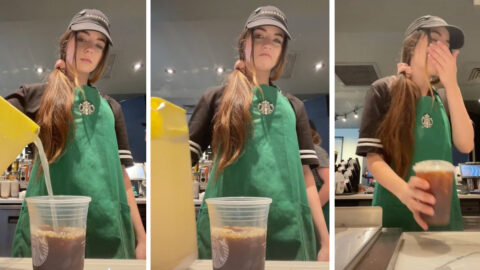 Starbucks Barista Gags After Trying Starbucks’ New Drink and I Can Totally See Why