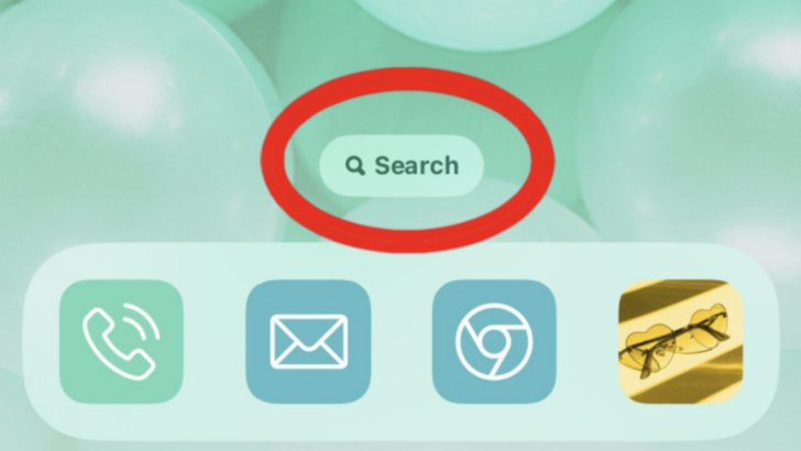 How to Remove the Search Button from Your Home Screen in iOS 16