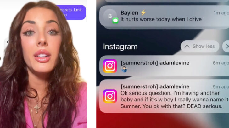 Instagram Model Claims She Had An Affair with Adam Levine and Now He Wants to Name His Baby After Her